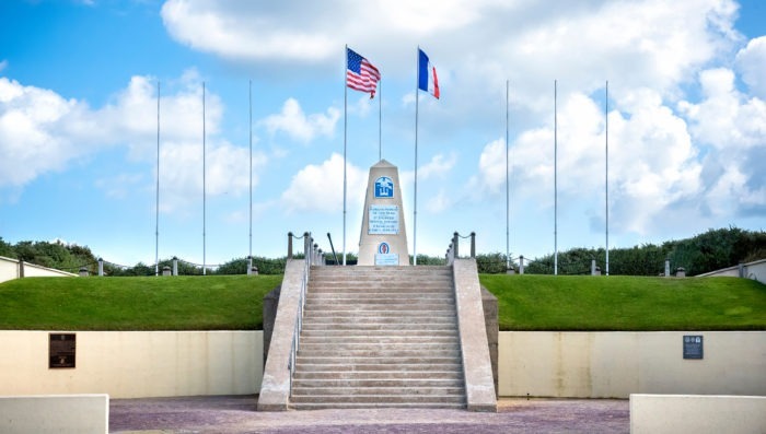 Memorial Museum in Normandy, France