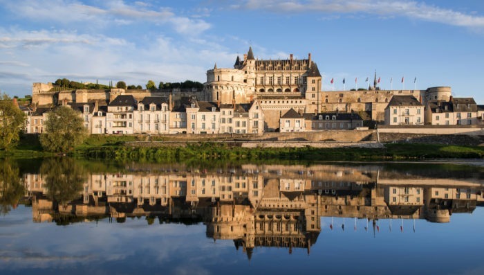 Castle in Loire Valley, France