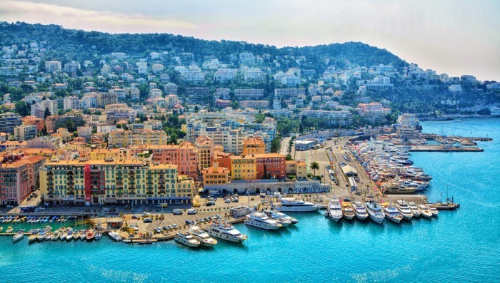 Nice, France panoramic view