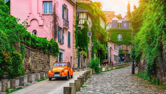 Street in Paris, France