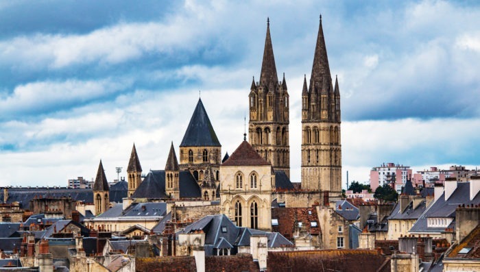 Cathedral fo Caen in Frace