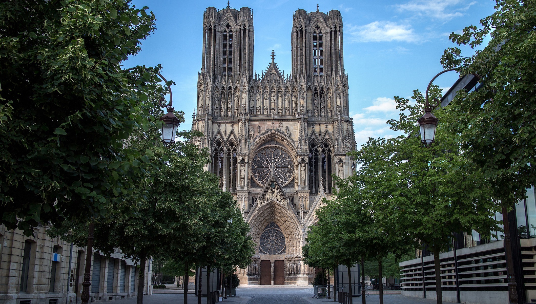 notre-dame cathedral in reims