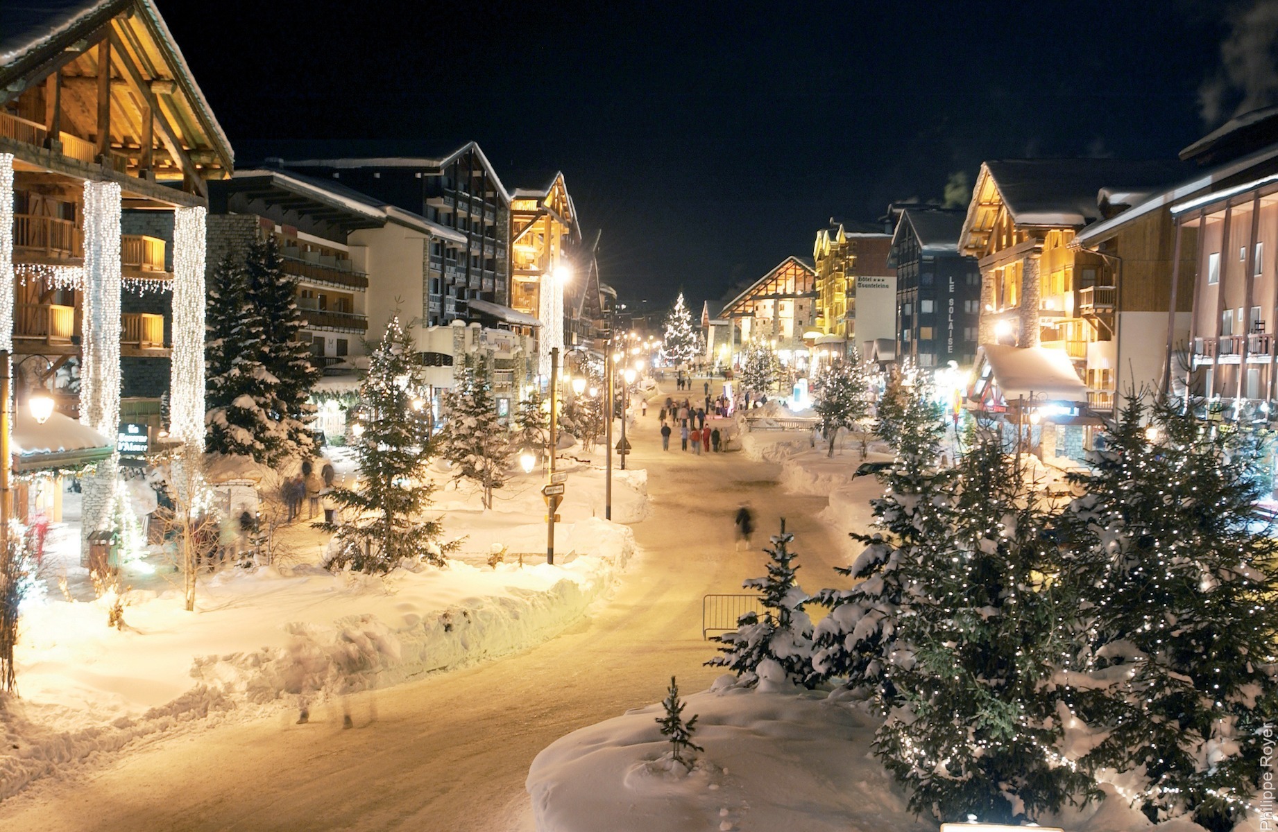 christmas in val d'isere