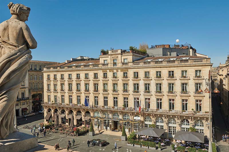 The interecontinental hotel in Bordeaux