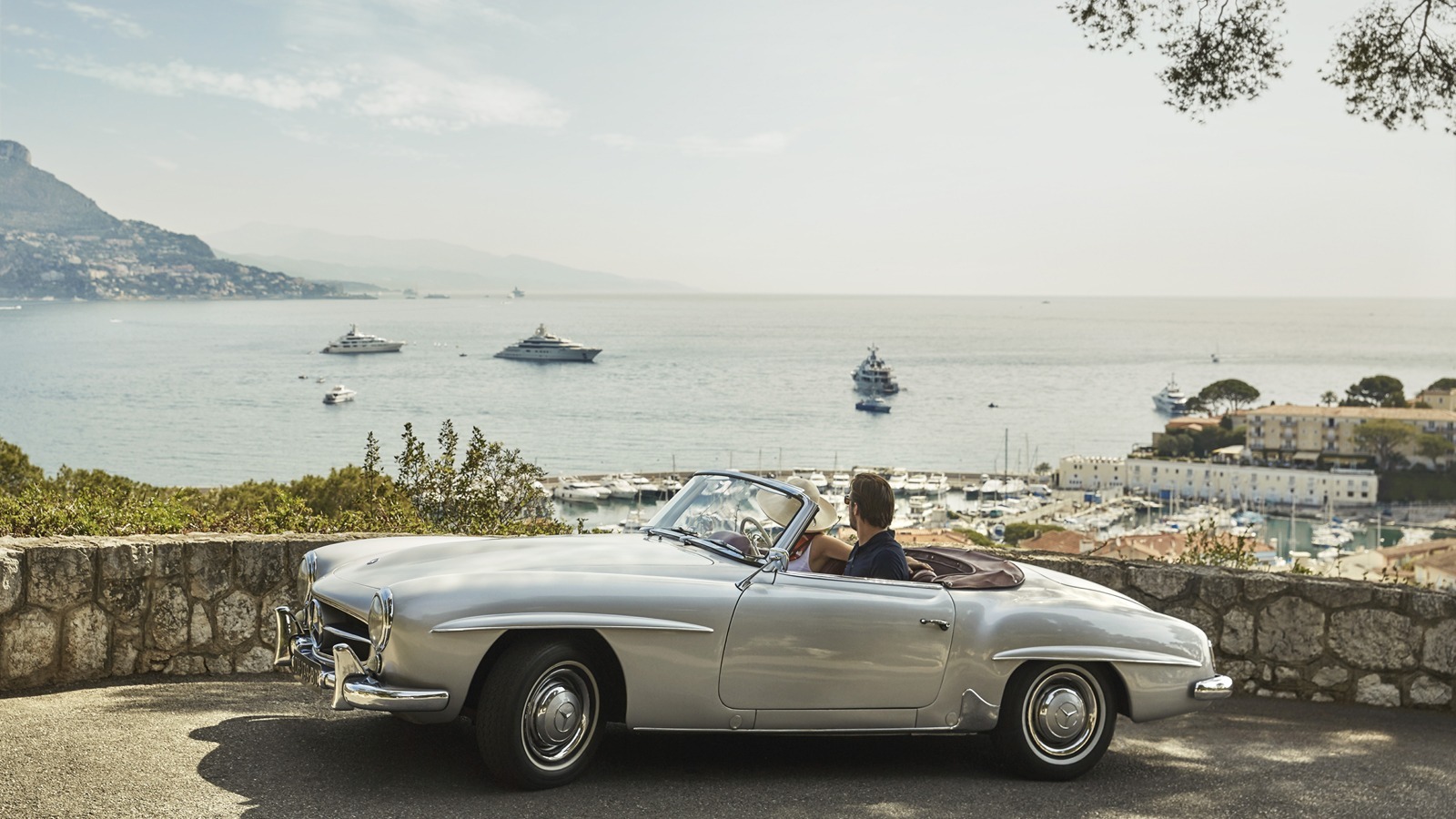 rent a classic car on the riviera: one of the five most romantic things to do in france