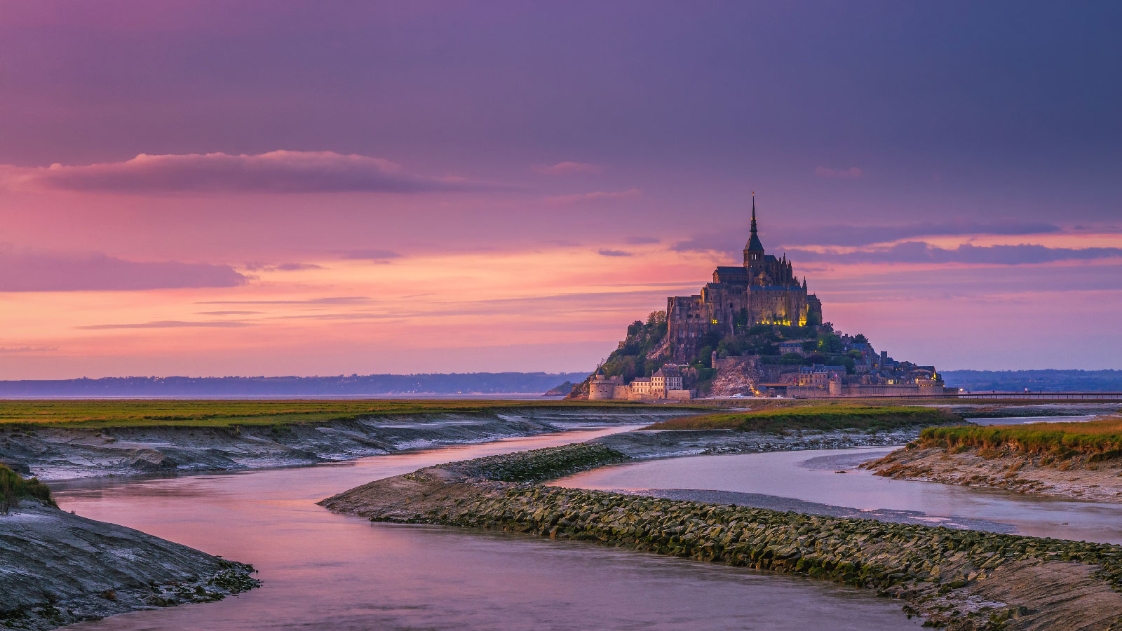Mont Saint Michel en Normandie