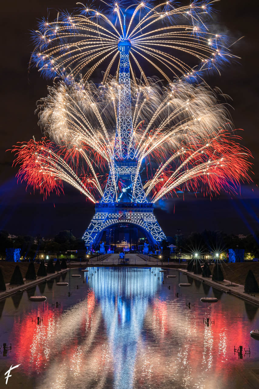 fête nationale fireworks paris
