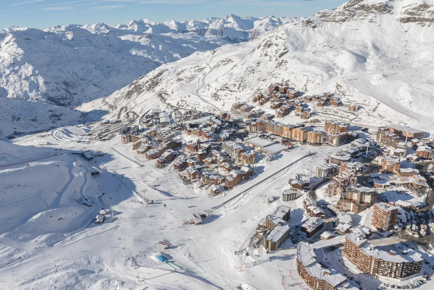 val thorens best places to ski in france
