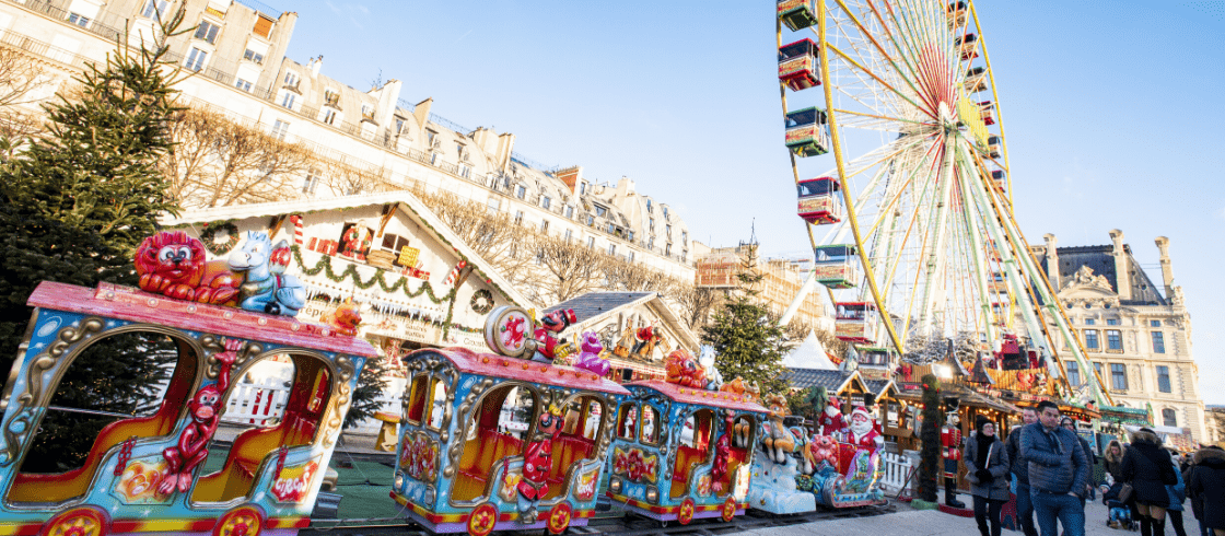 Paris christmas market